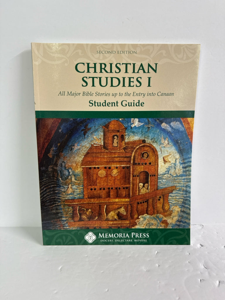 Christian Studies I Memoria Press Student Guide Pre-Owned Memoria Press