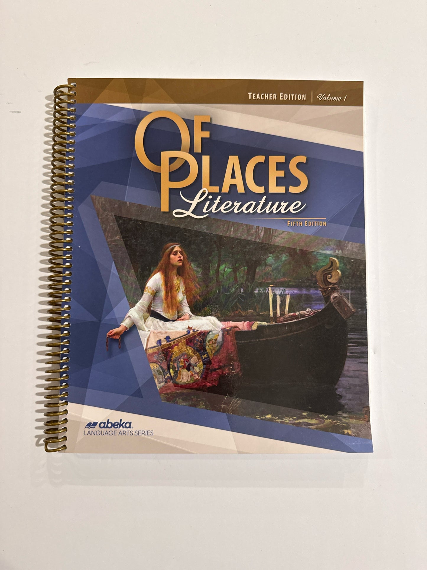 Of Places Abeka Teacher Edition  Pre-Owned 8th Grade Literature