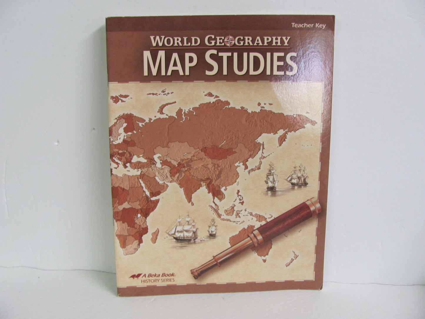 World Geography Map Studies Abeka Teacher Key  Pre-Owned History Textbooks