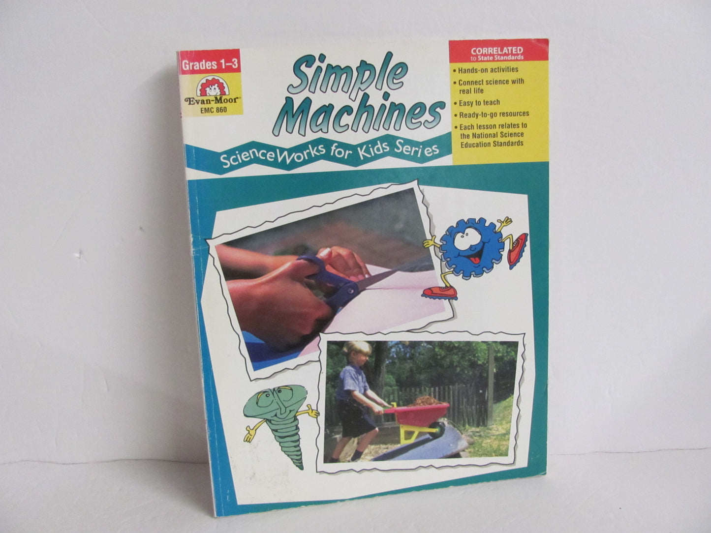 Simple Machines Evan-Moor Pre-Owned Elementary Tools/Machines Books