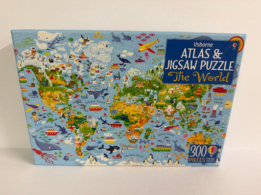 The World Usborne Puzzle  Preowned Games/Puzzles
