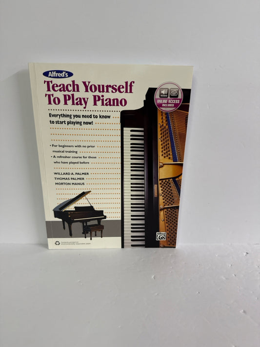 Teach Yourself Alfred Student Book Pre-Owned Music Education Books