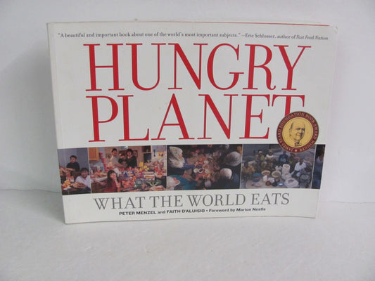 Hungry Planet Ten Speed Press Pre-Owned Menzel World History Books