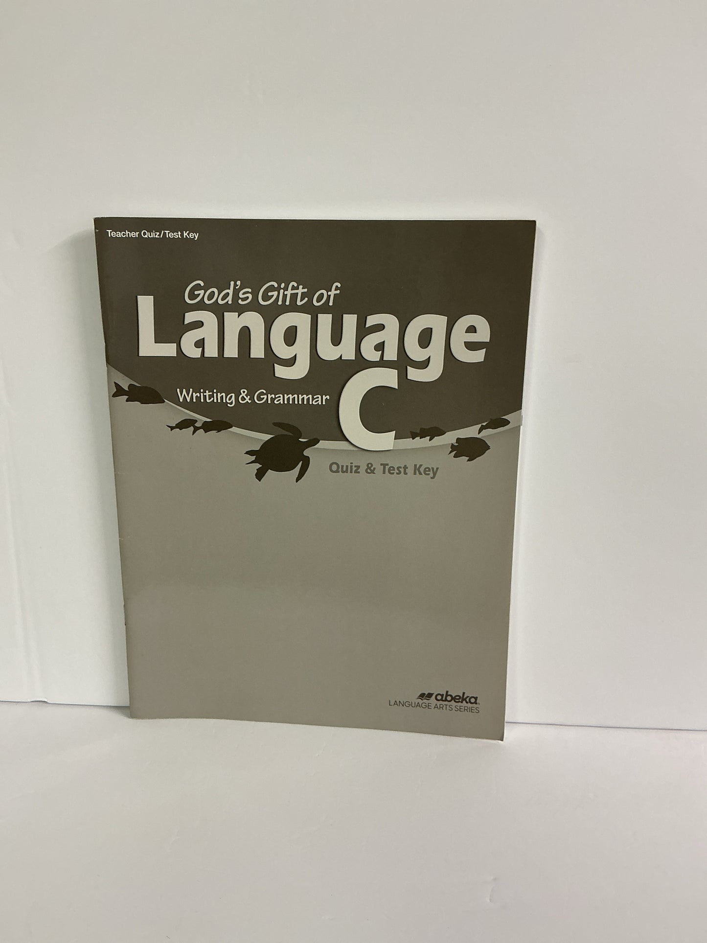 God's Gift of Language C Abeka Quiz/Test Key  Pre-Owned Language Textbooks