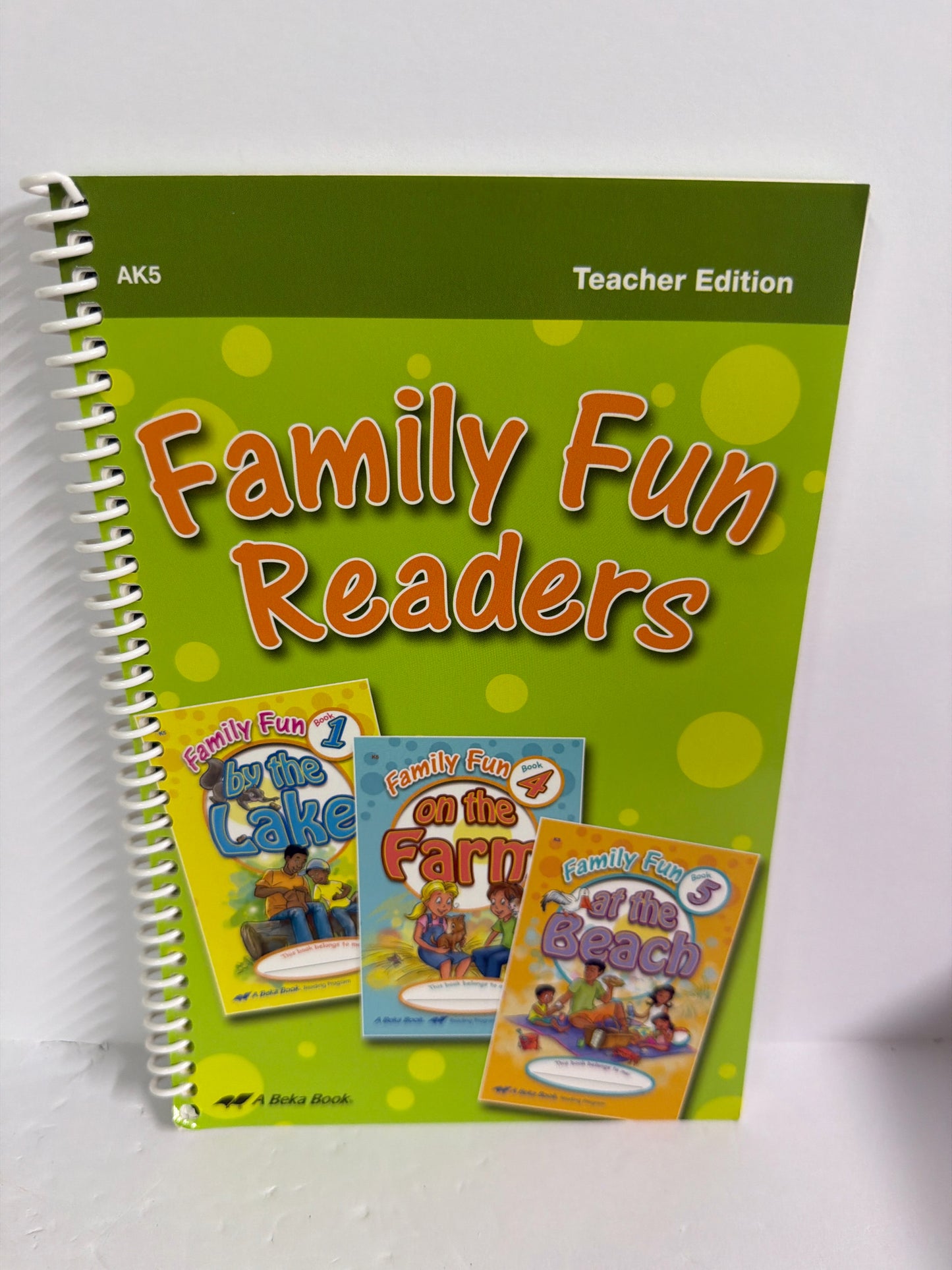 Family Fun Readers Abeka Teacher Edition  Pre-Owned Reading Textbooks