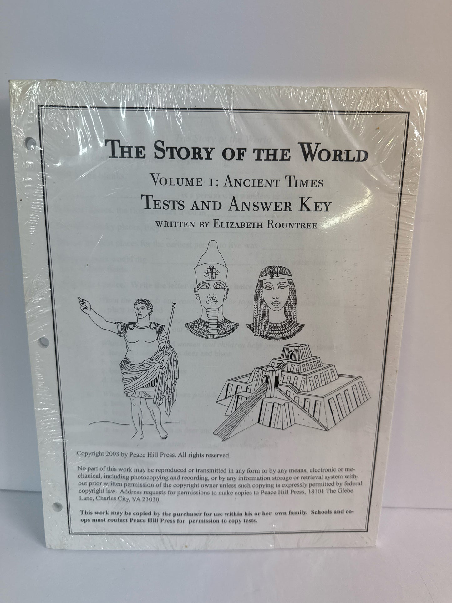 The Story of the World Vol 1 Peace Hill Press Elementary History Textbooks