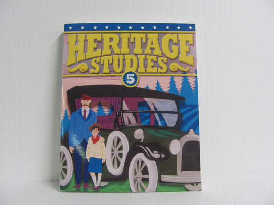 Heritage Studies BJU Press Student Text  Pre-Owned 5th Grade History Textbooks