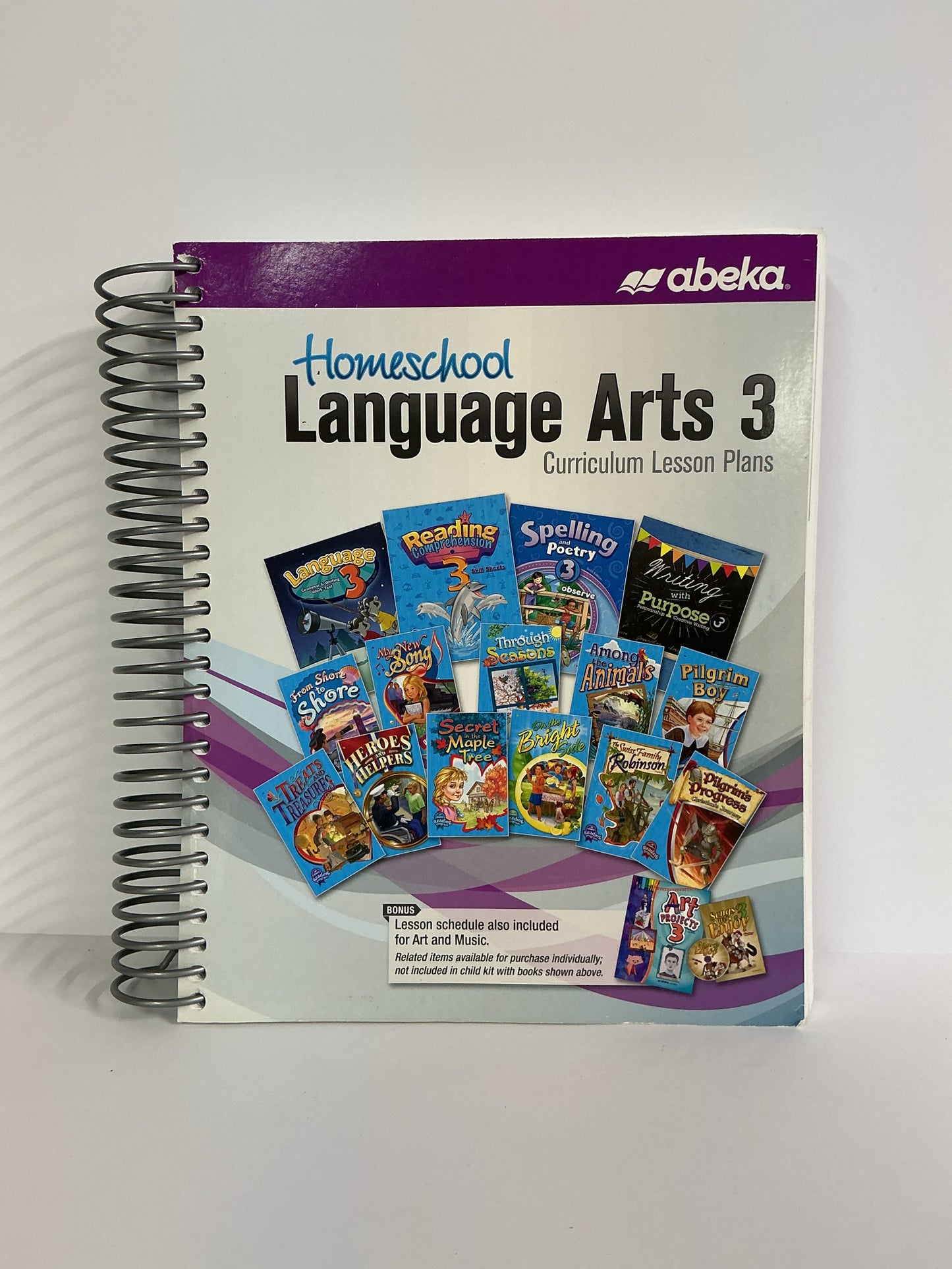 Language Arts 3 Abeka Curriculum/Lesson Plan Pre-Owned Language Textbooks