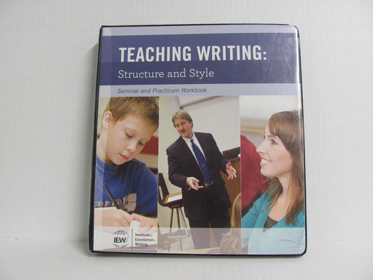 Teacher Writing:  Structure and Sty IEW Pre-Owned Parent Creative Writing Books