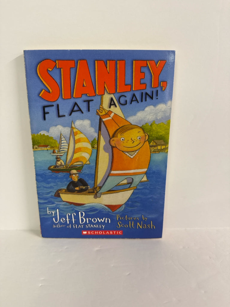 Stanley, Flat Again Jeff Brown Scholastic Juvenile Books