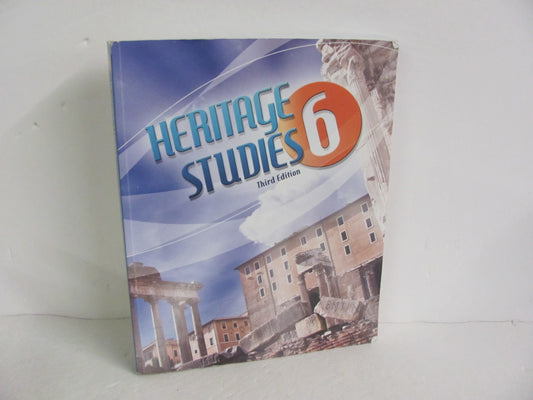 Heritage Studies 6 BJU Press Student Book Pre-Owned 6th Grade History Textbooks