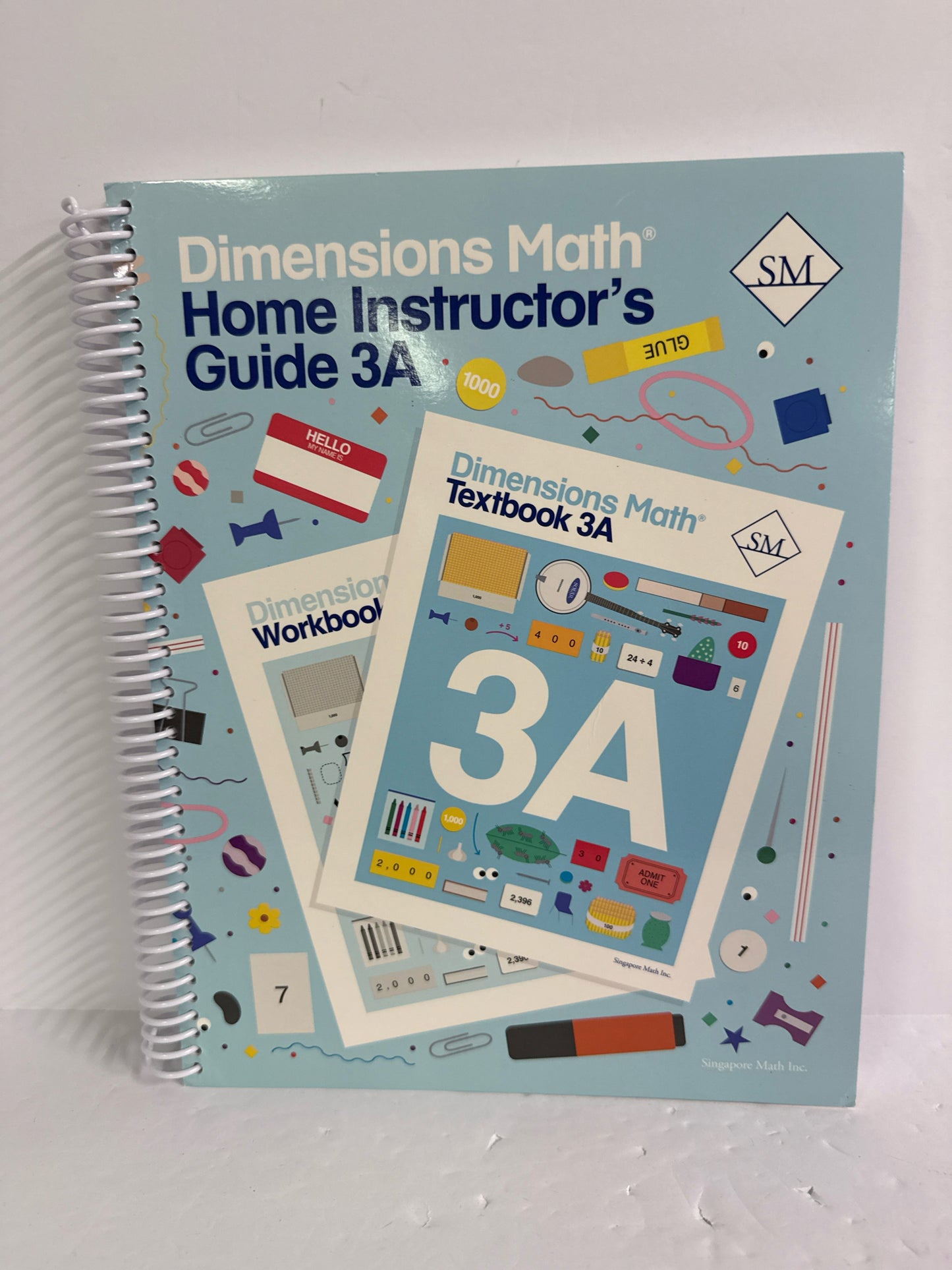 Dimensions Math 3A Singapore Home Instructor's Guide Mathematics Textbooks