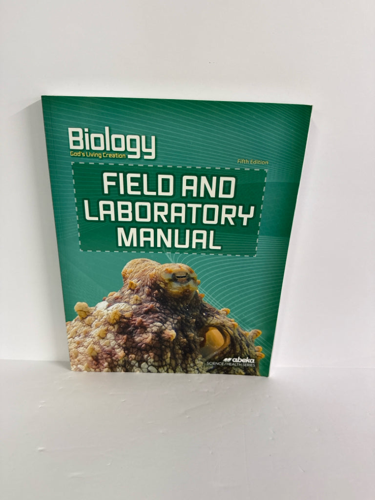 Biology God's Living Creation Abeka Lab Manual Pre-Owned Science Textbooks