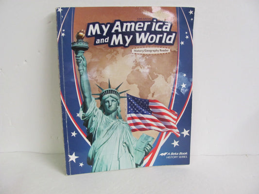 My America and My World Abeka Student Book Pre-Owned 1st Grade History Textbooks