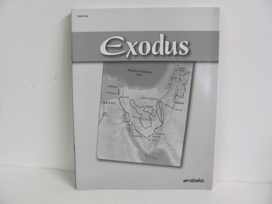 Exodus Abeka Test Key Pre-Owned 7th Grade Bible Textbooks
