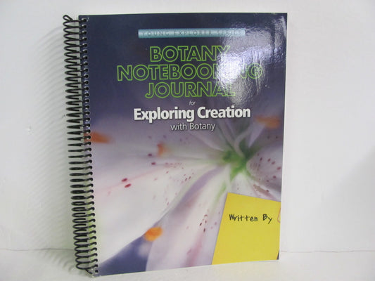 Botany Notebooking Journal Apologia Notebook  Pre-Owned Science Textbooks