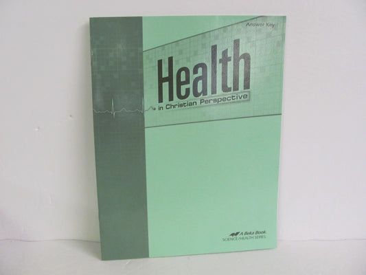Health Abeka Answer Key  Pre-Owned High School Health Books