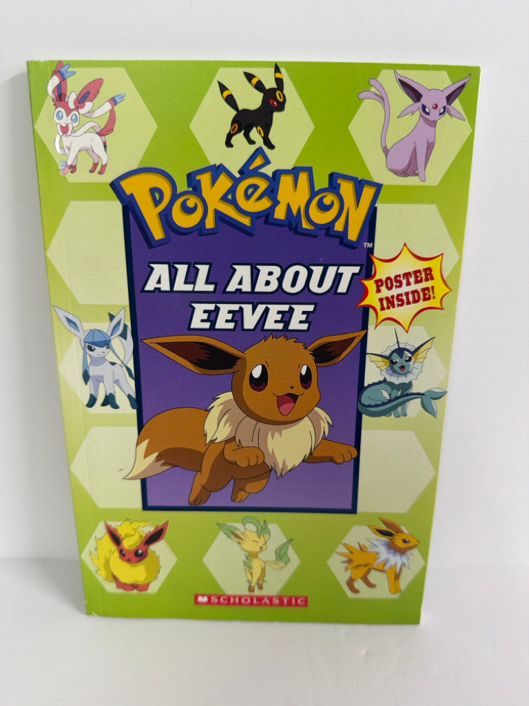 All About Eevee Simcha Whitehill Scholastic Press Paperback Books