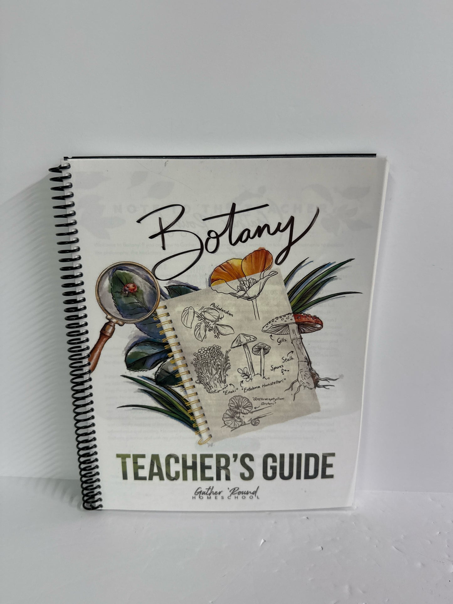 Botany in 8 Lessons Gather 'Round Teacher Guide  Pre-Owned Unit Study Books