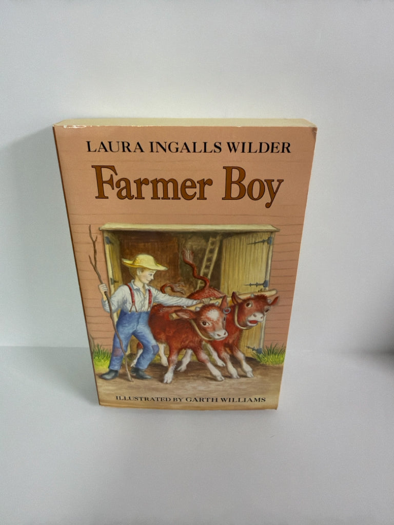 Farmer Boy Harper Trophy Pre-Owned Laura Ingalls Wilder Fiction Books