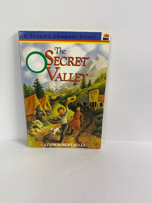 The Secret Valley Harper Trophy Pre-Owned Clyde Robert Bulla Fiction Books