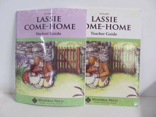 Lassie Come Home Memoria Press Set  Pre-Owned Elementary Fiction Books
