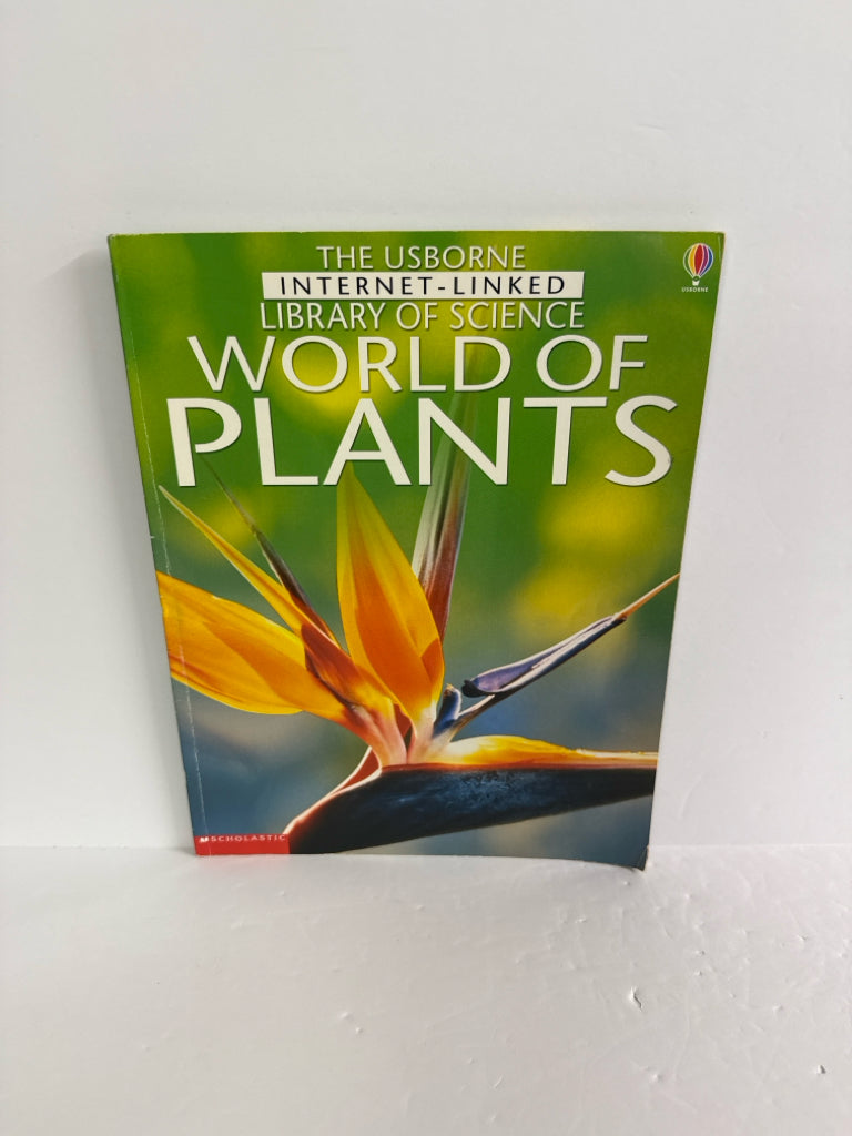 The World of Plants- Usborne Pre-Owned Elementary Science Textbooks
