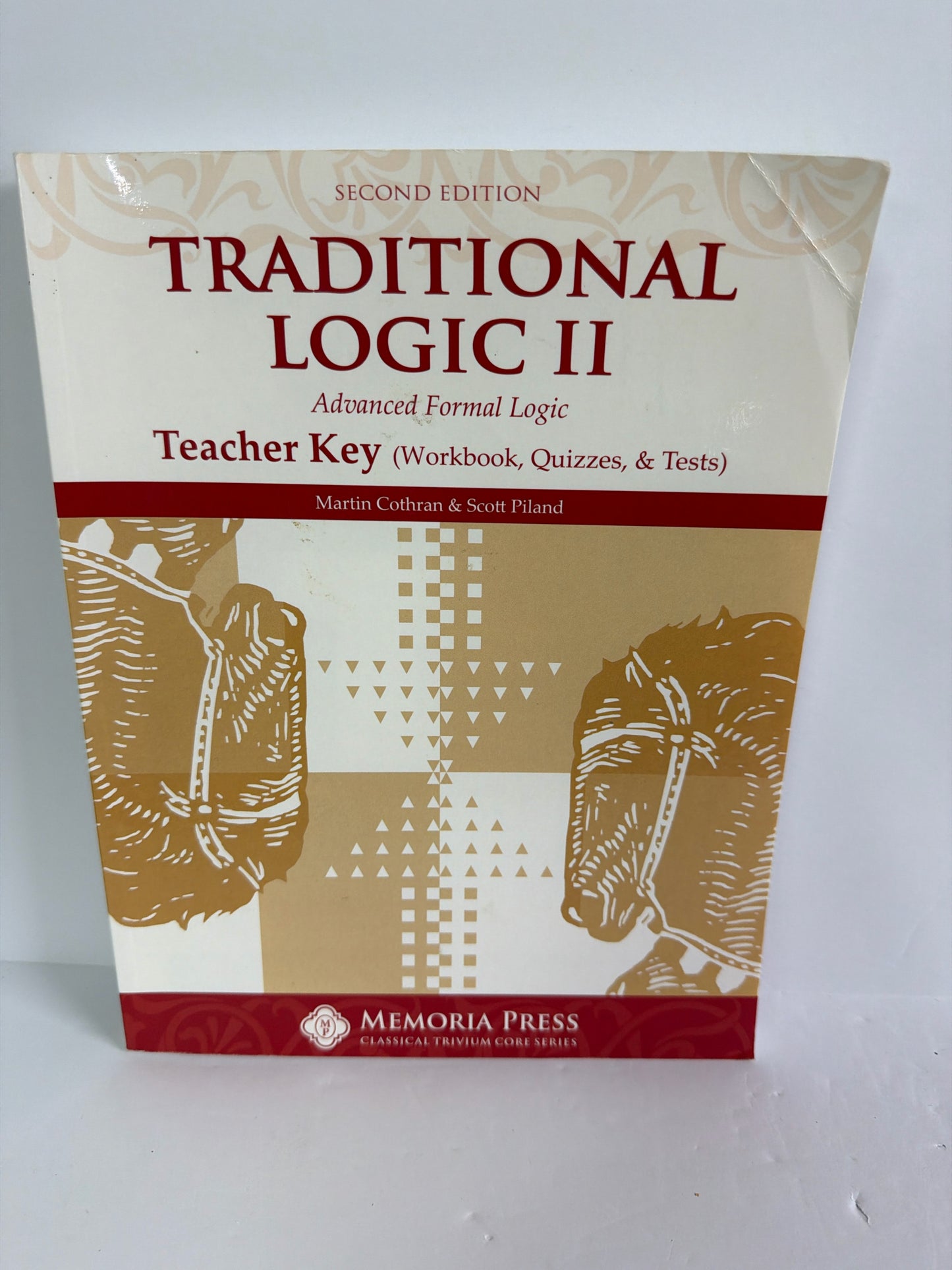 Traditional Logic II Memoria Press Teacher Key  Pre-Owned Memoria Press