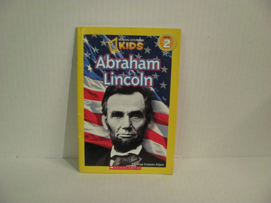 Abraham Lincoln Scholastic Pre-Owned Caroline Crosson Gilpin Biography Books