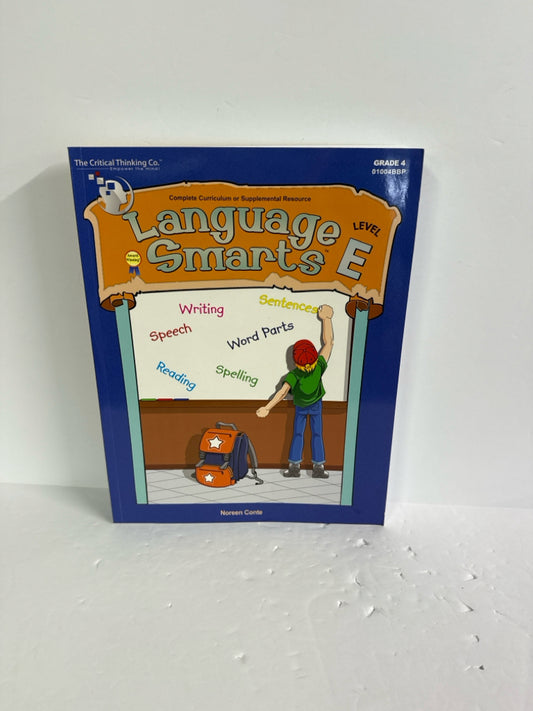 Language Smarts Level E Critical Thinking Company 4th Grade Language Textbooks