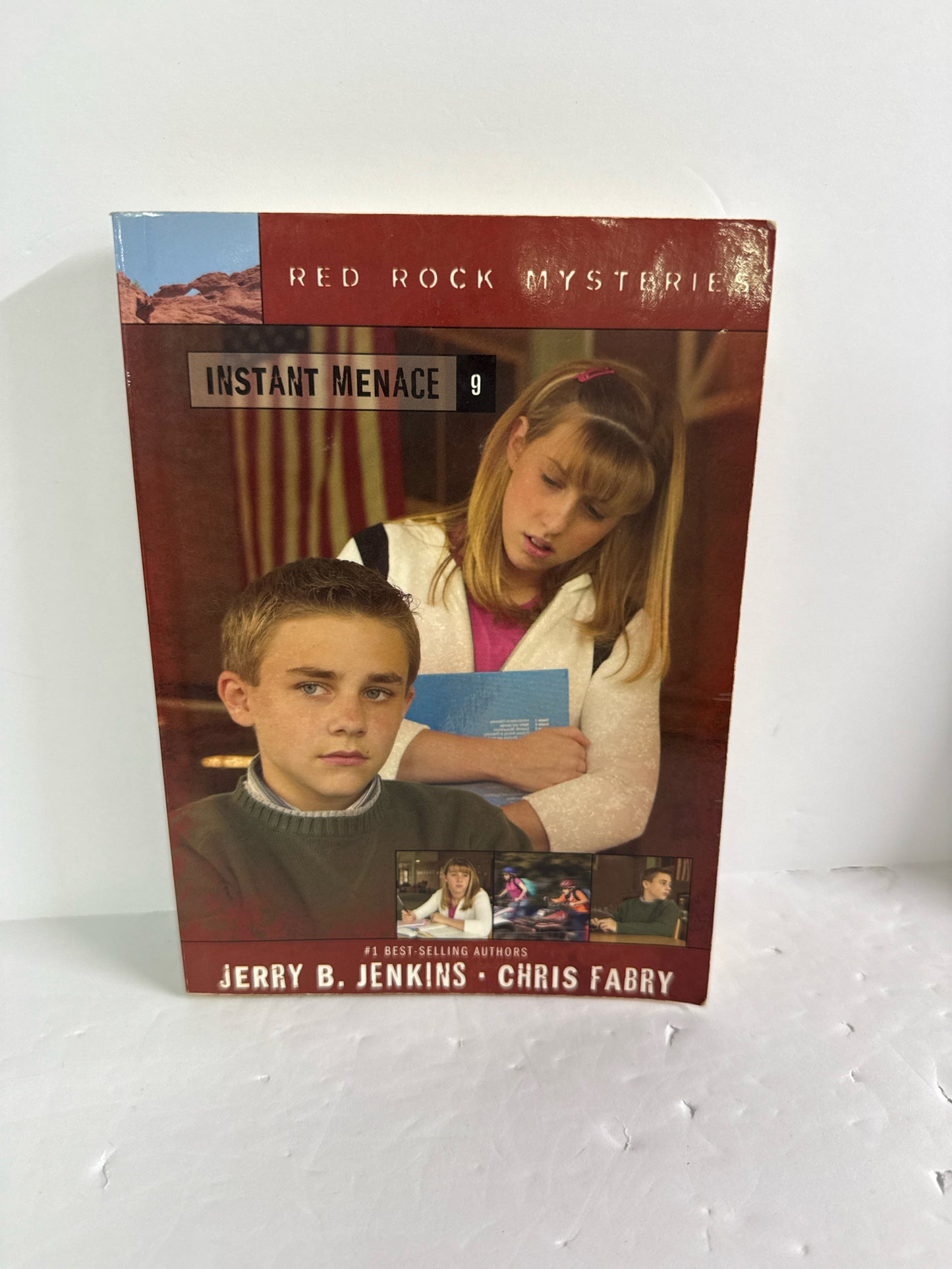 Instant Menace Tyndale Kids Pre-Owned Jerry B. Jenkins Fiction