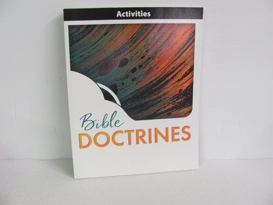 Bible Doctrines BJU Press Activity Book  Pre-Owned 10th Grade Bible Textbooks