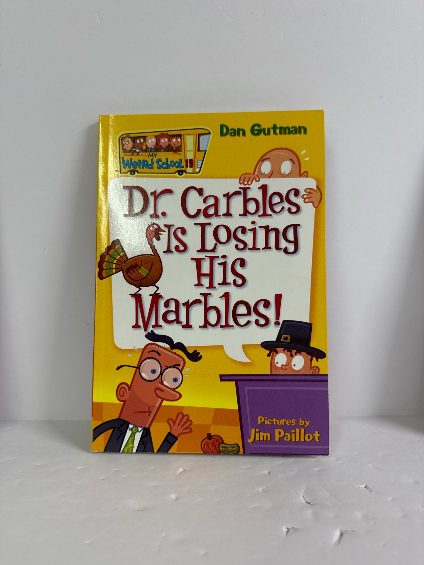 Dr. Carbles is Losing His Marbles! Dan Gutman Scholastic Juvenile Books