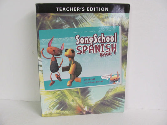 Song School Spanish Classical Academic Teacher Edition  Pre-Owned Spanish Books