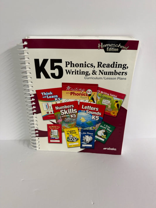 Phonics Reading Abeka Curriculum/Lesson Plan Pre-Owned Language Textbooks