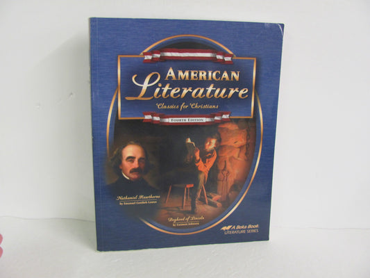 American Literature Abeka Student Book Pre-Owned 11th Grade Reading Textbooks