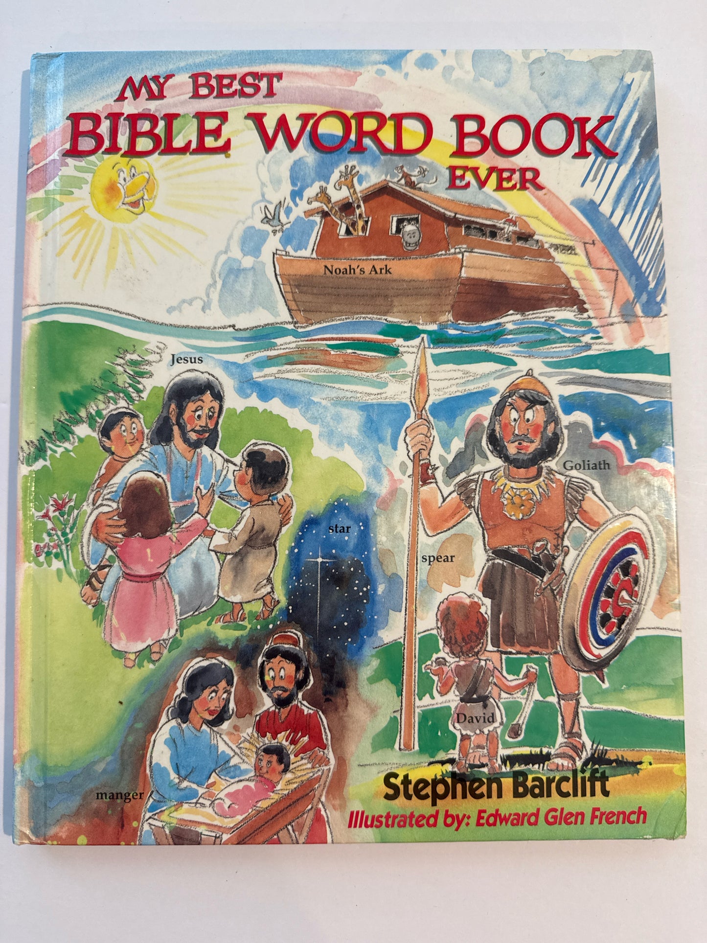 My Best Bible Word Book Ever Gold 'N' Honey Pre-Owned Preschool Children's Books