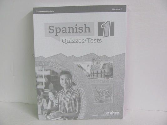 Spanish 1 Volume 1 Abeka Quizzes/Tests  Pre-Owned High School Spanish Books