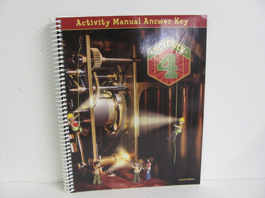 Science 4 BJU Press Activity Key Pre-Owned 4th Grade Science Textbooks