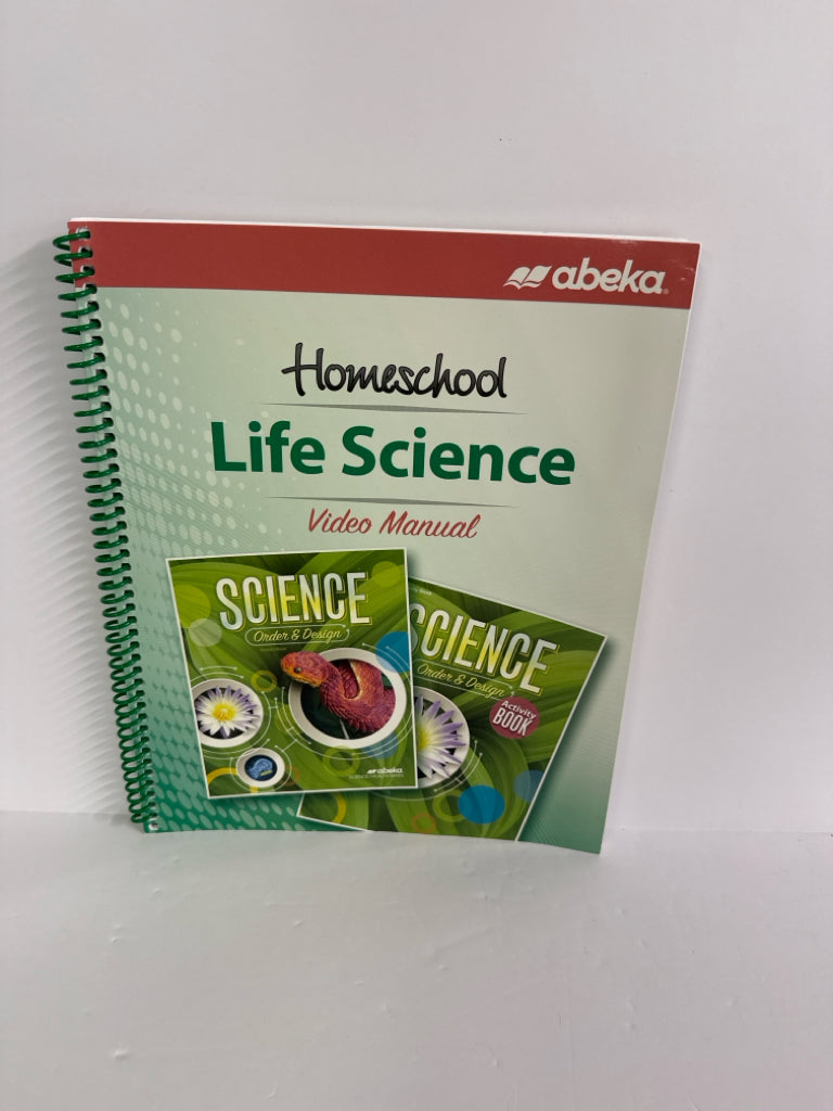 Life Science Abeka Video Manual- Pre-Owned 7th Grade Educator Resources