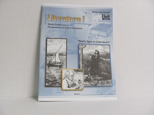 CLE Literature I Student Workbook Pre-Owned High School Language Textbooks