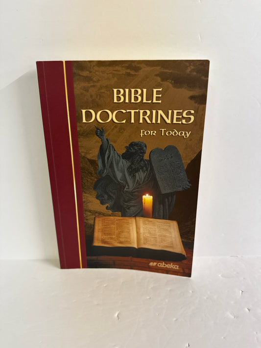 Bible Doctrines For Today Abeka Student Book Pre-Owned Bible Textbooks