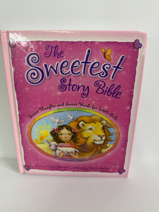 The Sweetest Story Bible Diane Stortz Zonderkidz- Hardback Books