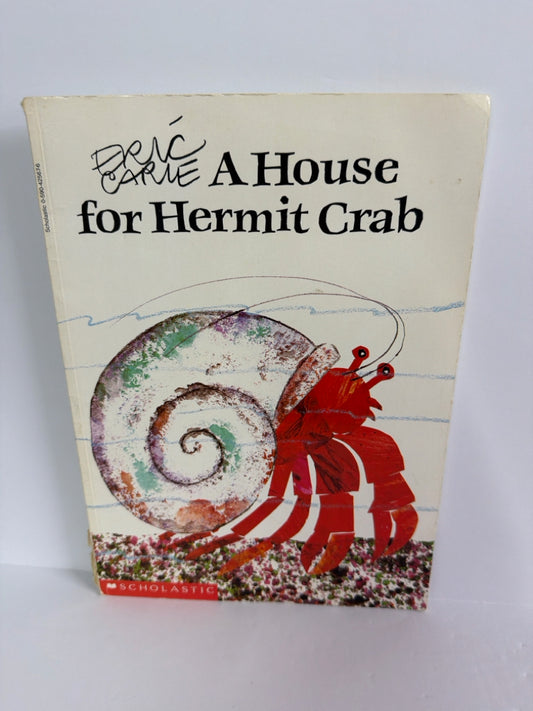 A House for Hermit Crab Eric Carle Scholastic Paperback Books