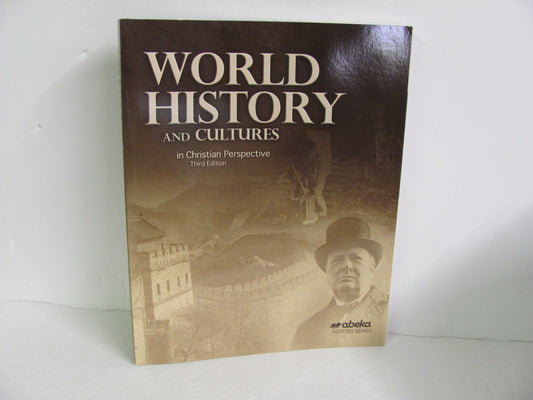 World History Abeka Student Book Pre-Owned 10th Grade History Textbooks