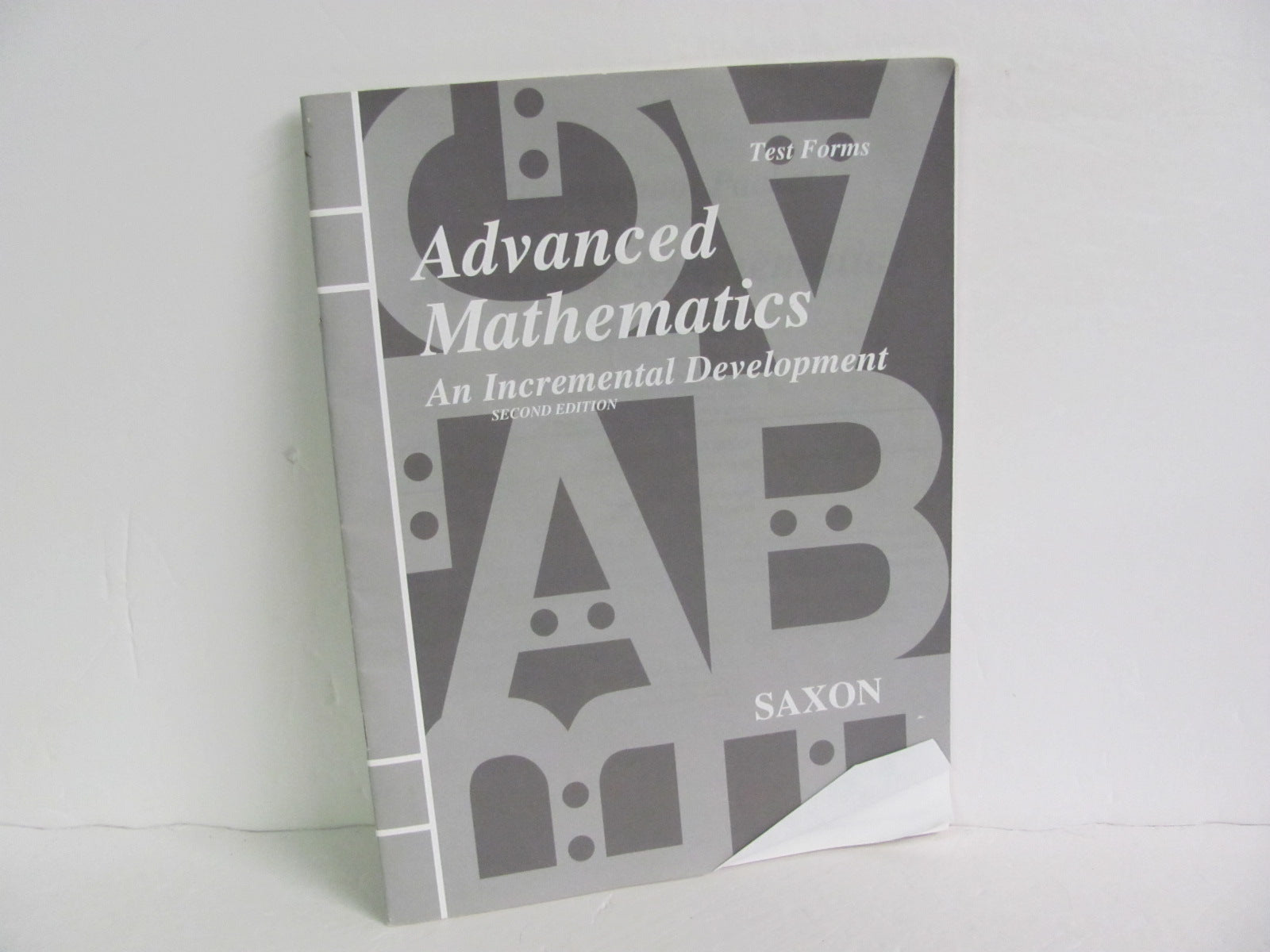 Advanced Mathematics Saxon Tests Pre-Owned High School Mathematics ...