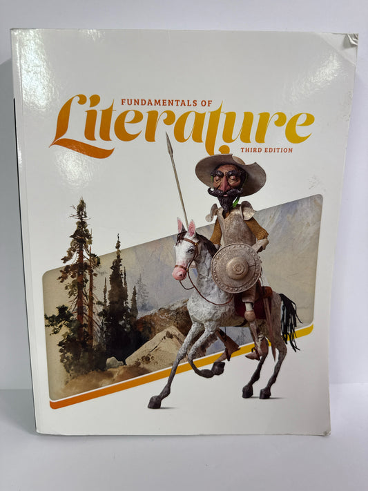 Fundamentals of Literature BJU Press Student Book Pre-Owned 9th Grade Literature