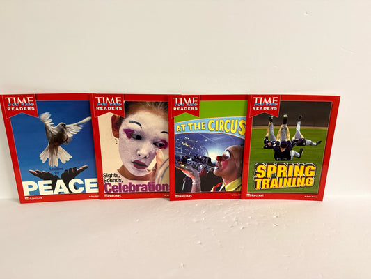 Time for Kids Readers Harcourt Set  Pre-Owned Elementary Reading Textbooks