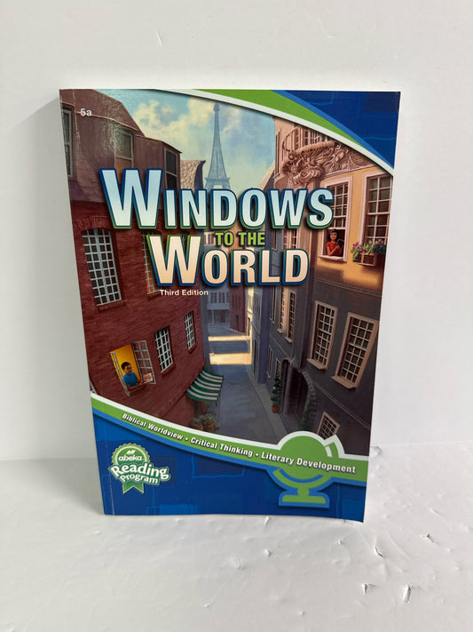Windows to the World Abeka Reader 5th Grade Reading Textbooks