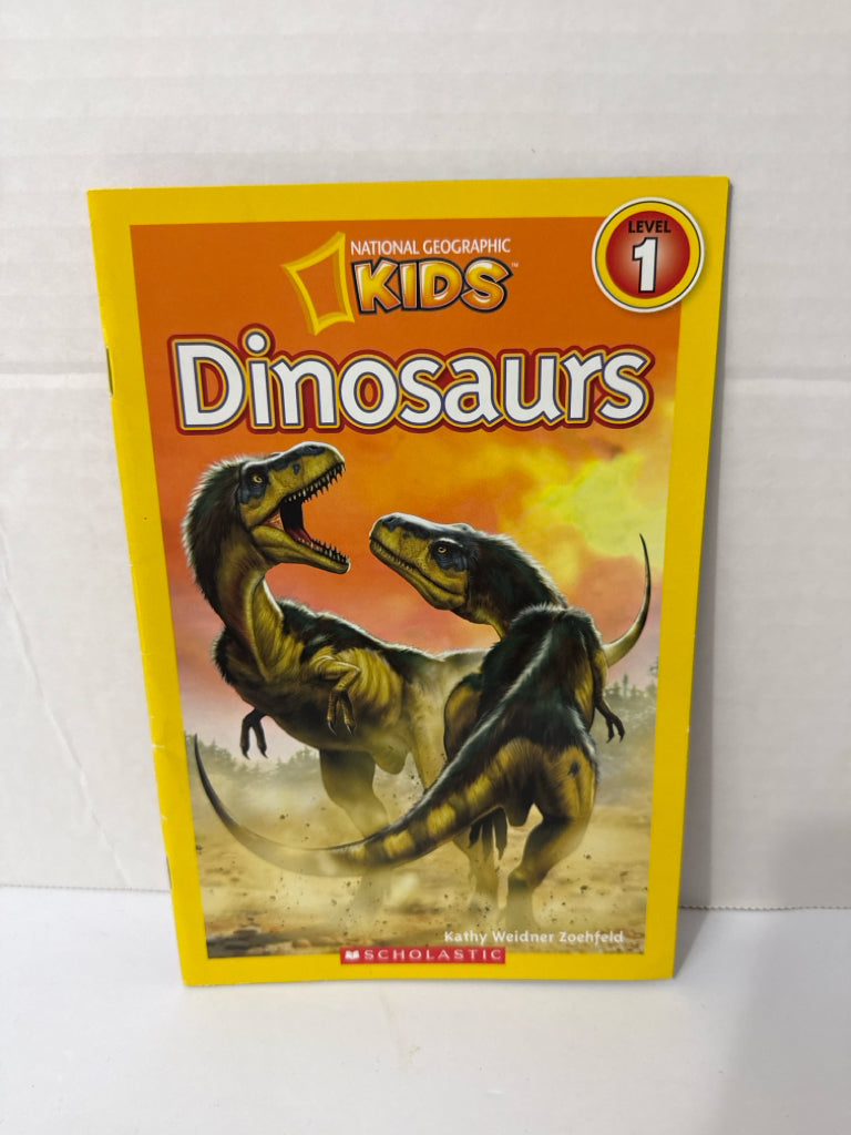 Dinosaurs National Geographic Reader Pre-Owned Elementary Animals/Insects Books